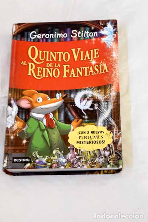 books: Quinto viaje al reino de la fantas&iacute;a.- Stilton, Geronimo