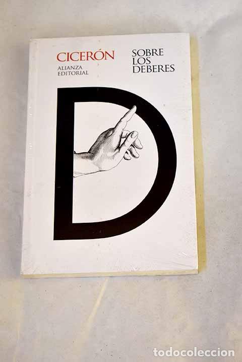Libros: Sobre los deberes: Cicer&oacute;n, Marco Tulio.- Cicer&oacute;n, Marco Tulio