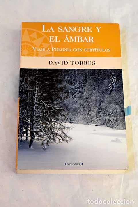 Libros: La sangre y el &aacute;mbar: viaje a Polonia con subt&iacute;tulos.- Torres, David
