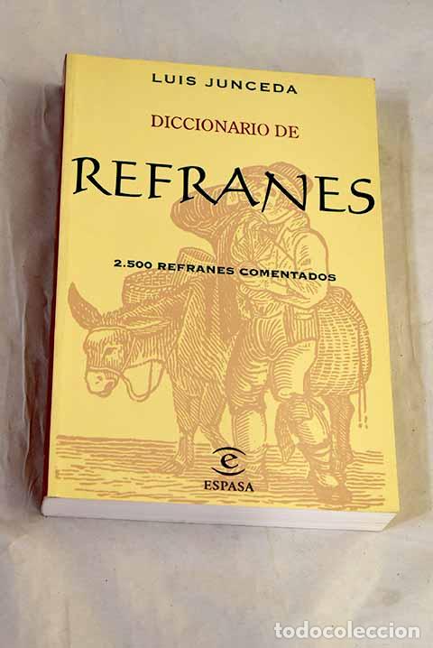 Libros: Diccionario de refranes.- Junceda, Luis