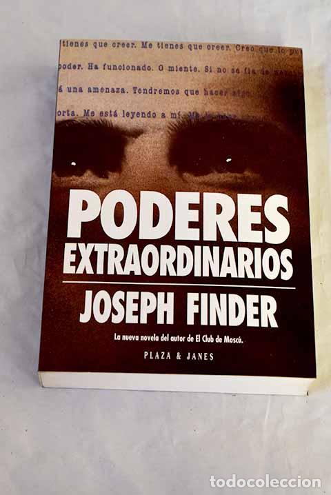 Livros em segunda m&atilde;o: Poderes extraordinarios.- Finder, Joseph