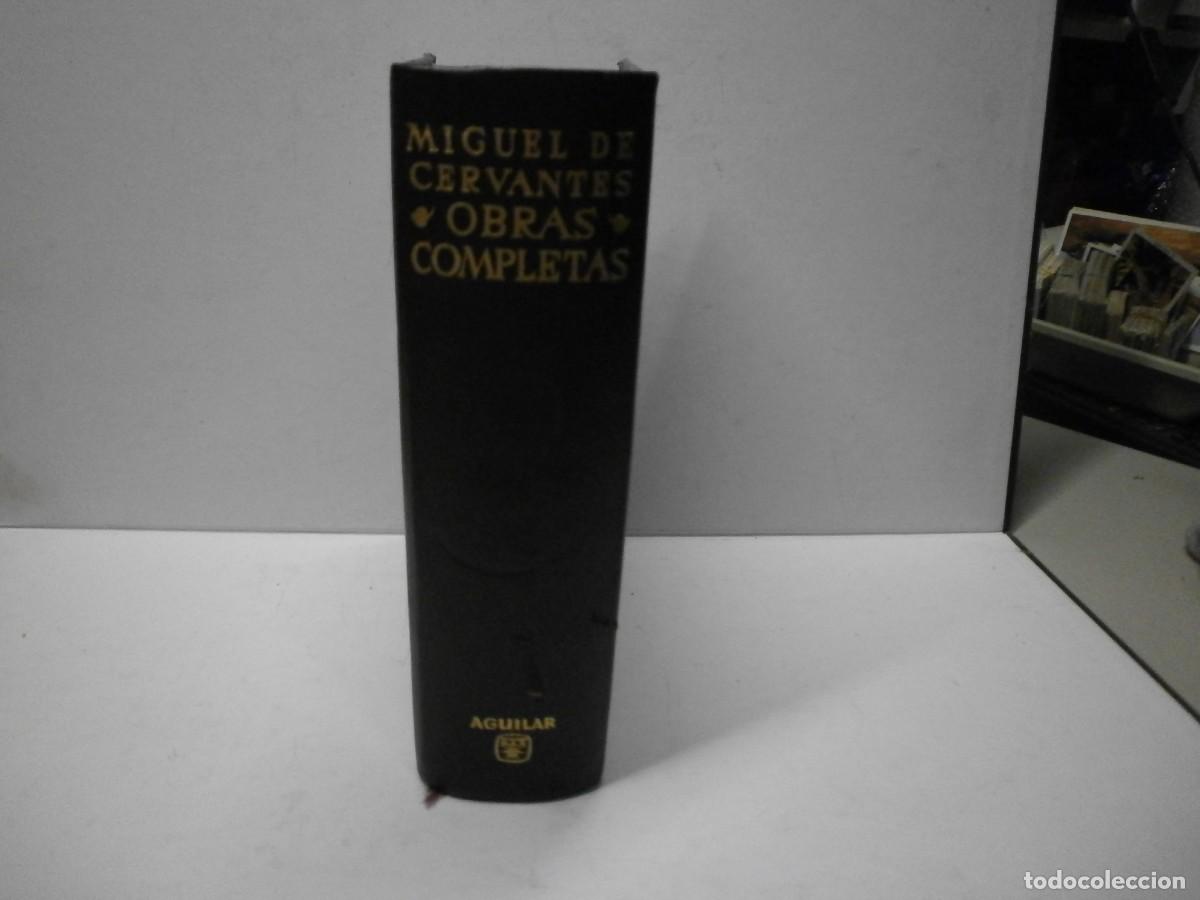 books: aguilar obras completas miguel de cervantes buen estado