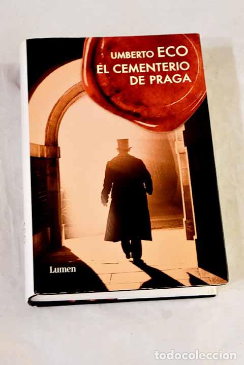 Livres: El cementerio de Praga.- Eco, Umberto