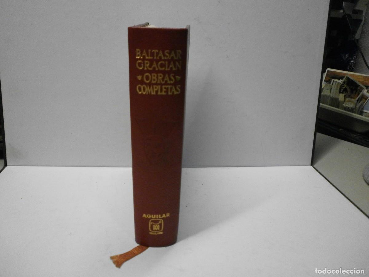 Livres: aguilar obras completas baltasar gracian buen estado