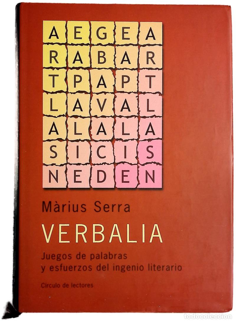 Libros: Verbalia juegos de palabras y esfuerzos del ingenio literario