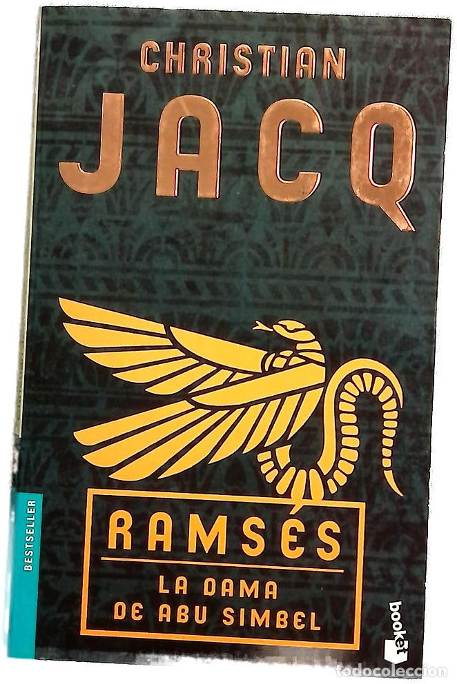 Libros: La dama de Abu Simbel - Jacq, Christian