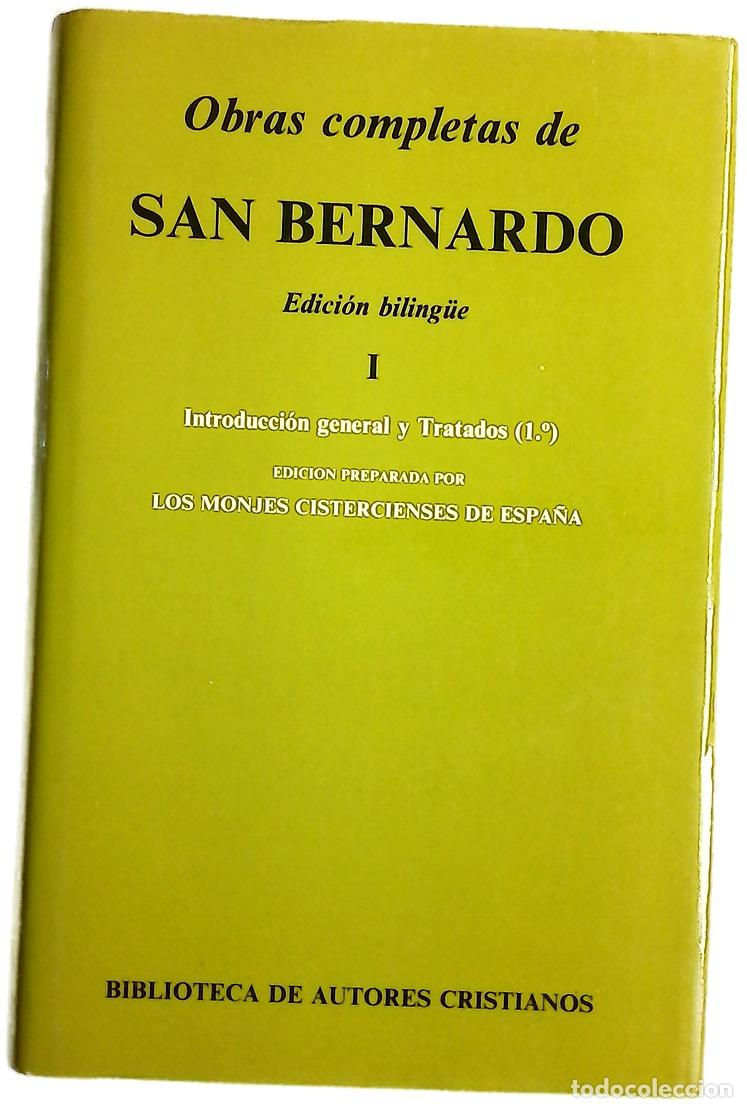 Libros: Obras completas de San Bernardo