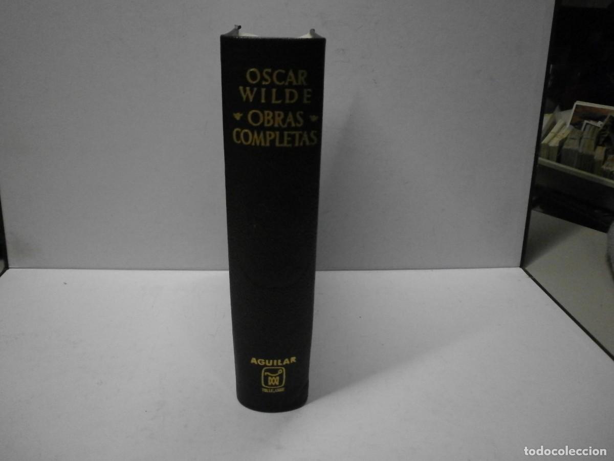 Libros: aguilar obras completas oscar wilde buen estado