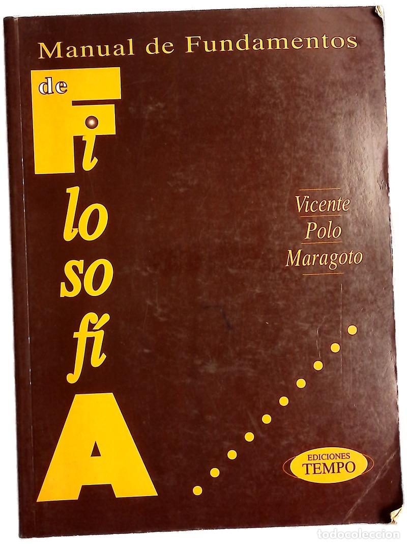 Libros: Manual de fundamentos de filosof&iacute;a