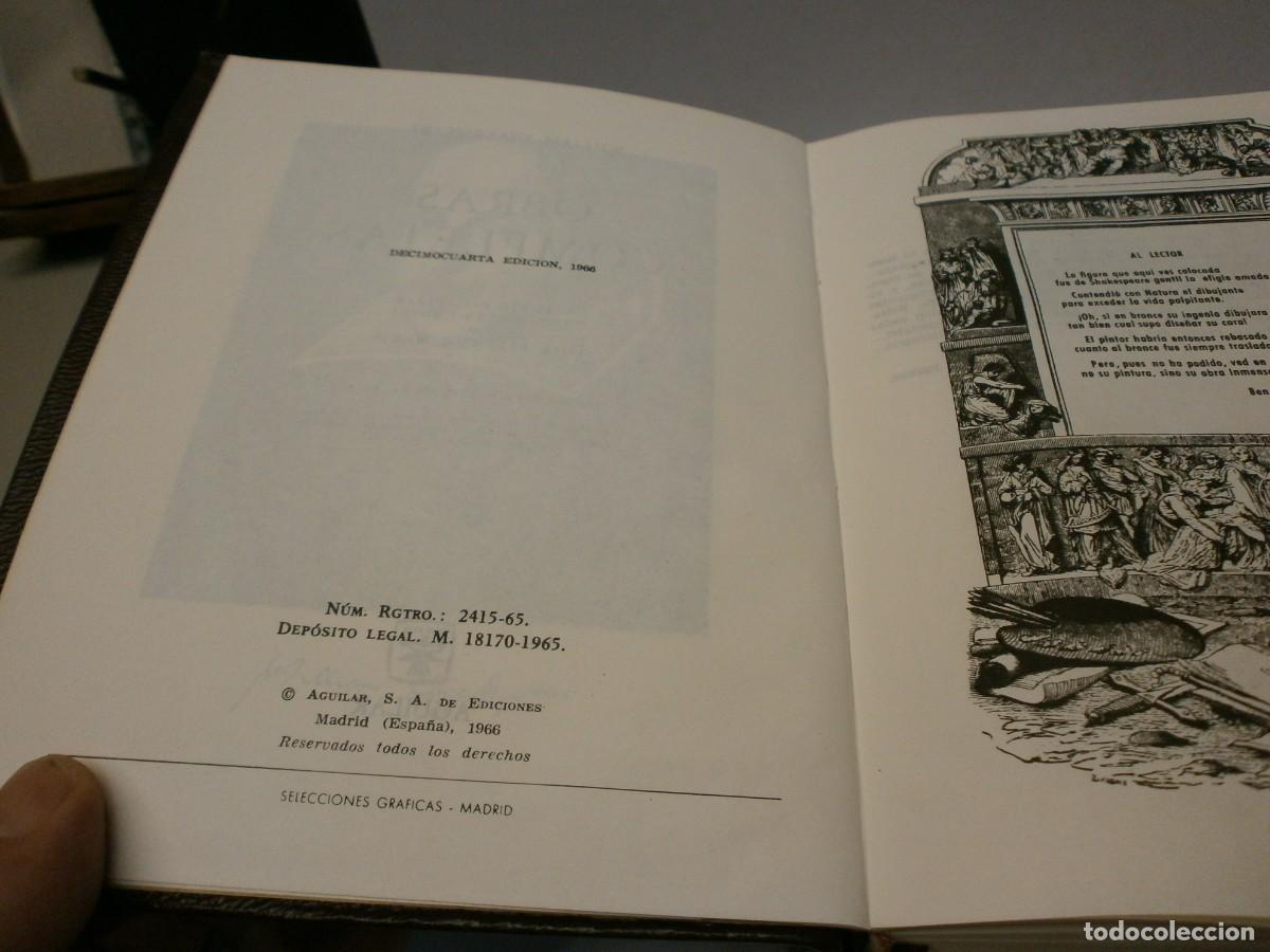 Libros: aguilar obras completas william shakespeare buen estado - Foto 3