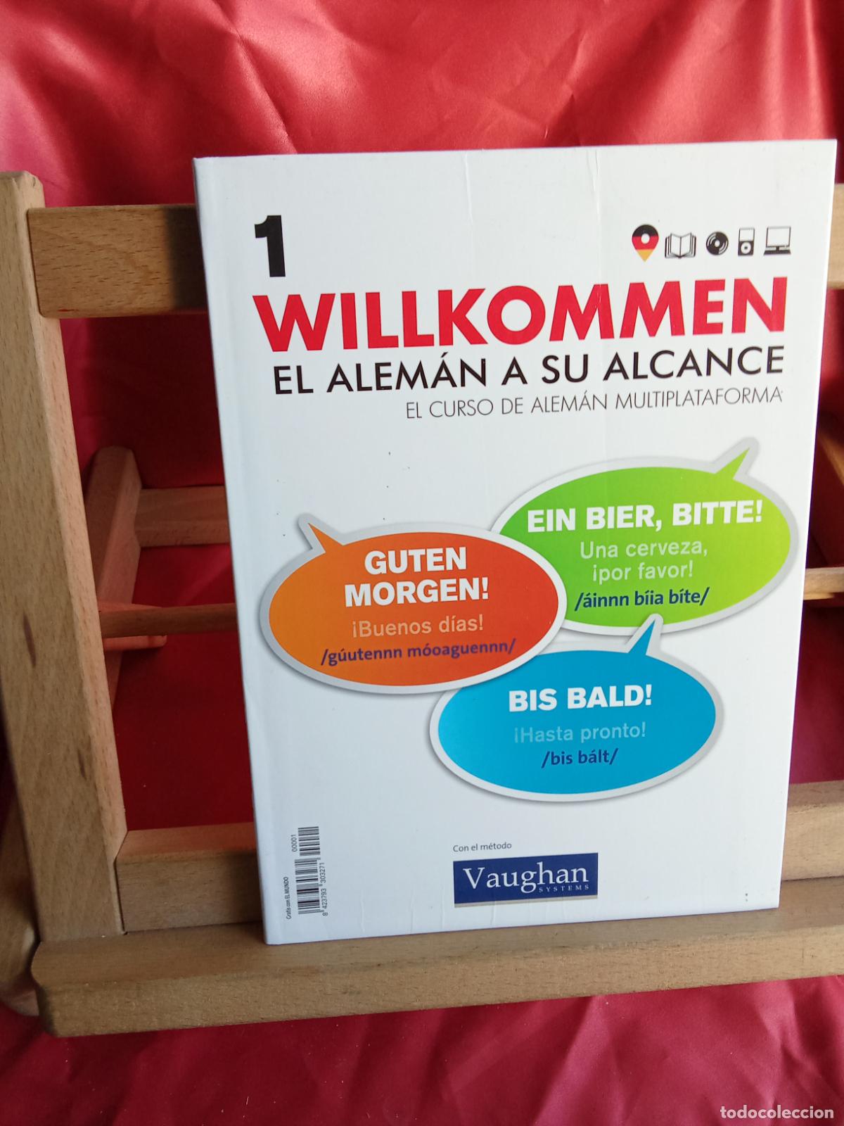 Livros em segunda m&atilde;o: Willkommen, el alem&aacute;n a su alcance Q.1023