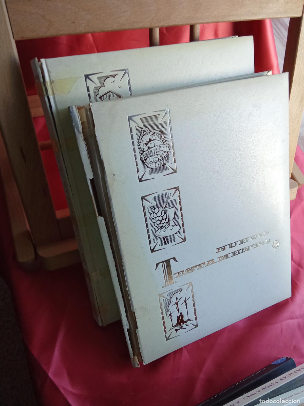 Libros: Antiguo testamente y Nuevo Testamente. Q.1028 - Foto 2