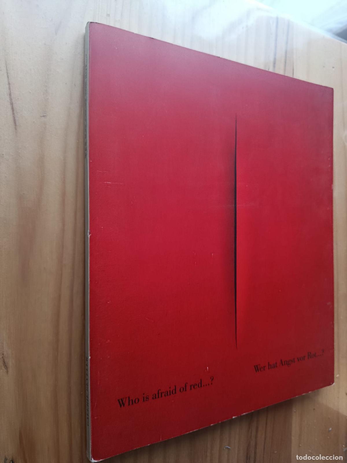 Libros: Wer hat Angst vor Rot? Who is afraid of red? (Galerie Beyeler, 1995) - Albrecht, Urs