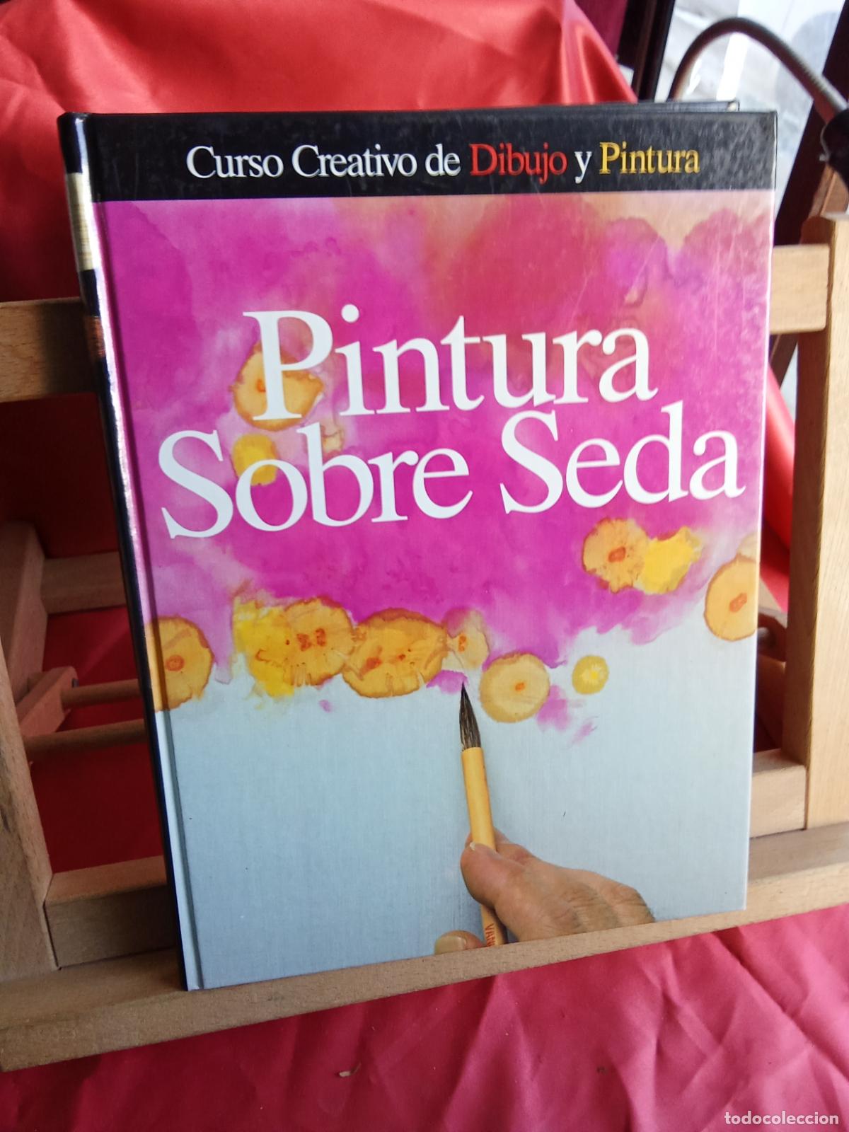 Livres: Pintura sobre seda, curso creativo de dibujo y pintura Q.1049