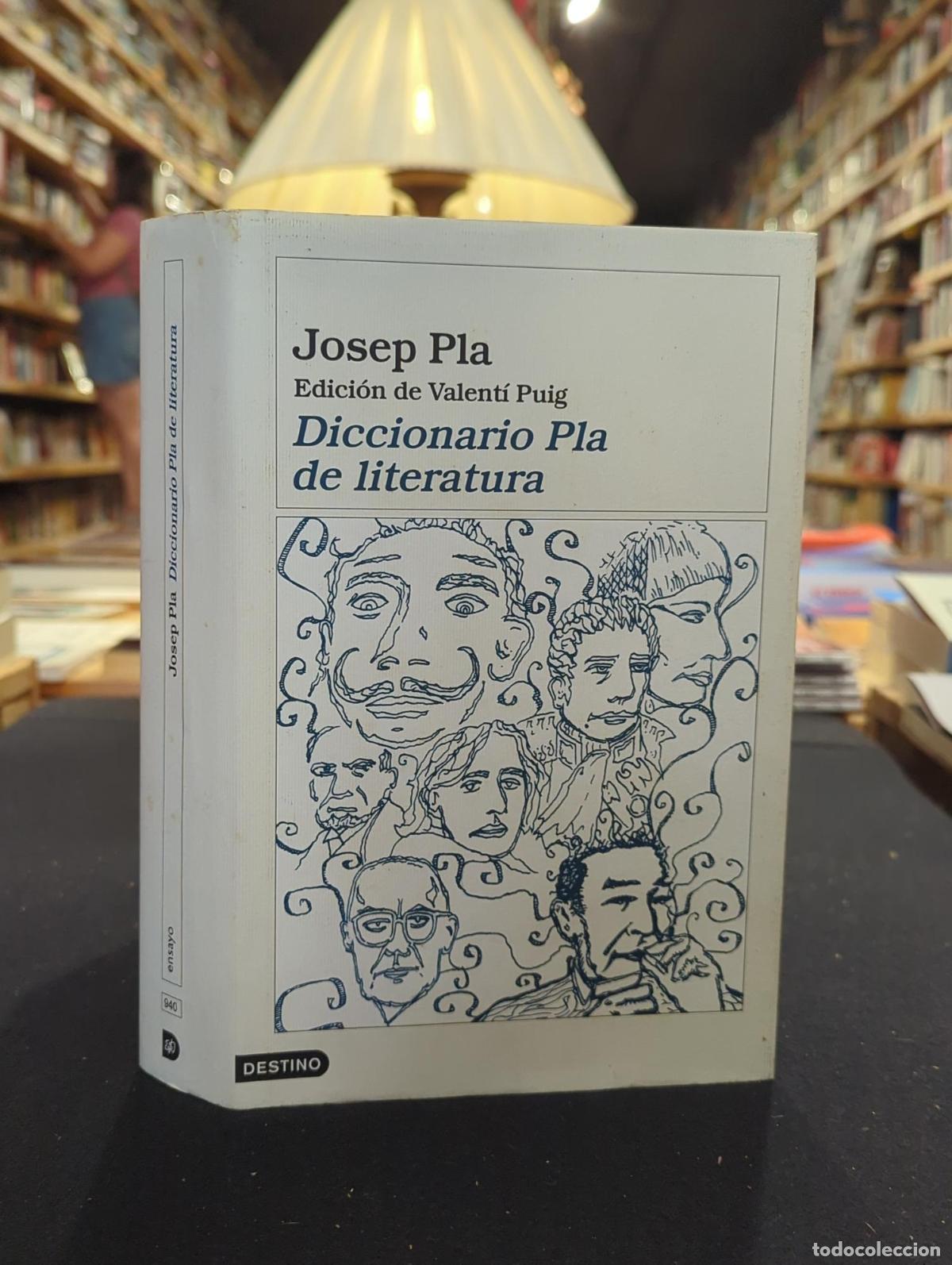 Libros: Diccionario Pla de literatura - Josep Pla
