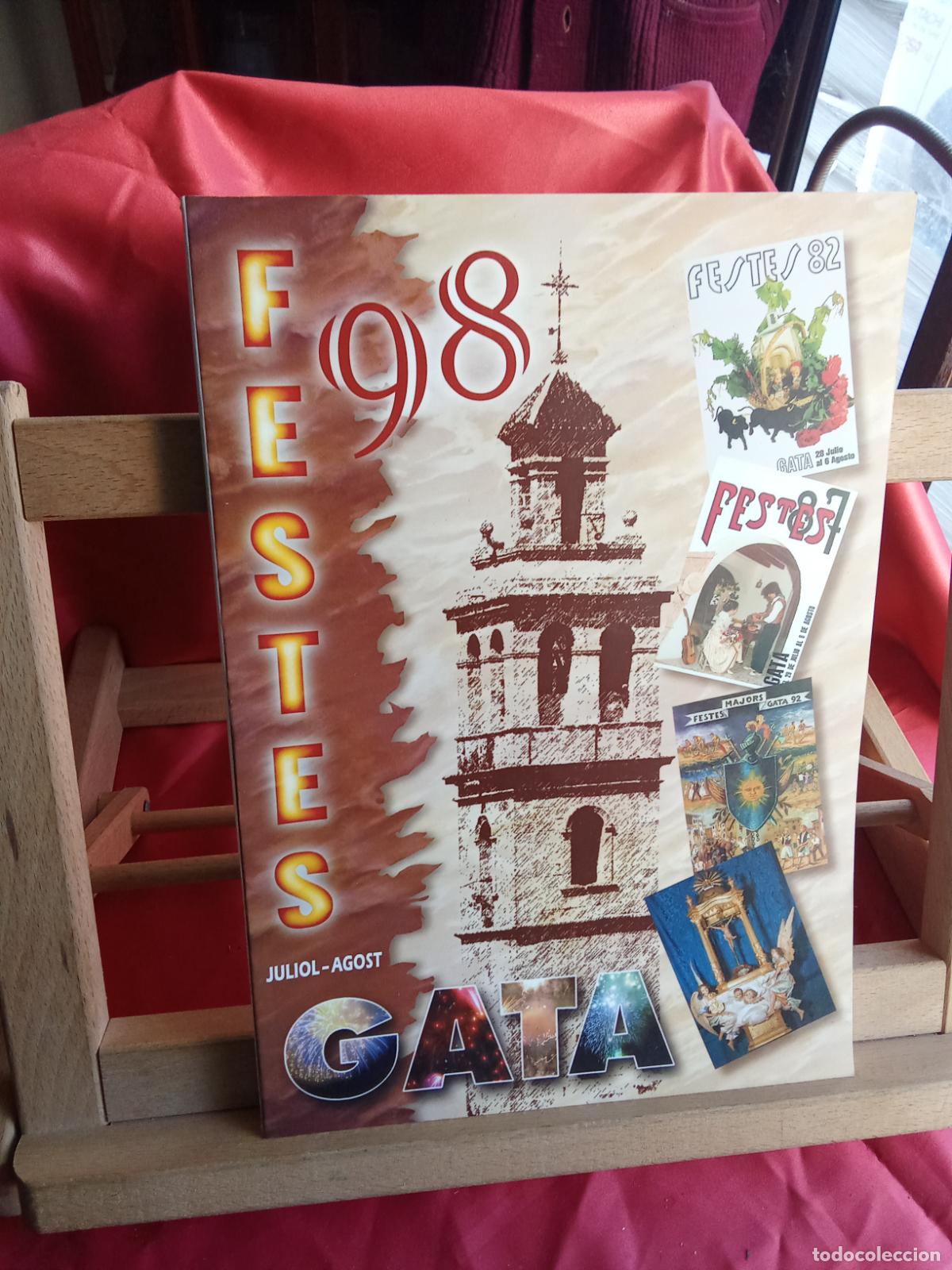 Libros: Festes 98 juliol-agost Gata de Gorgos Q.1076