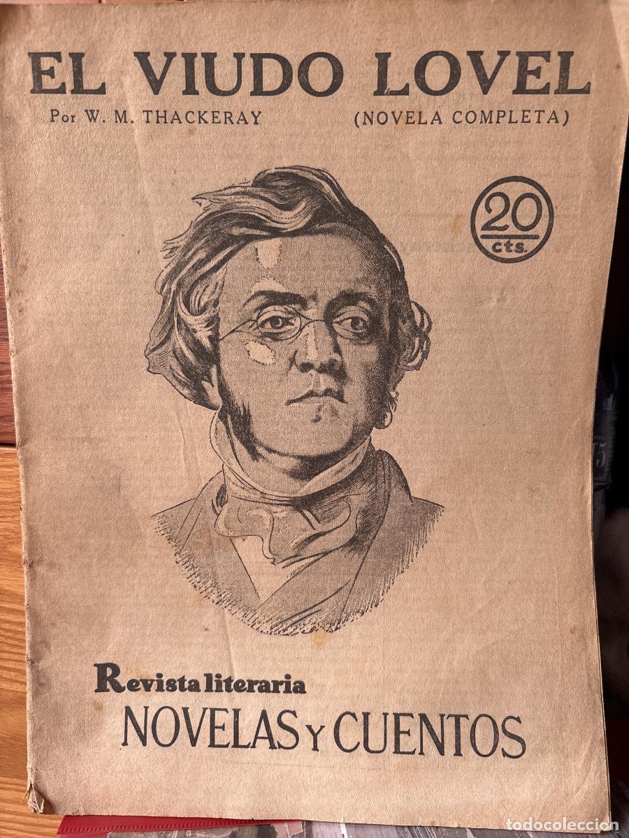 books: EL VIUDO LOVEL (NOVELA COMPLETA). REVISTA LITERARIA N&ordm;29. A&Ntilde;O I. 21 JULIO 1929. NOVELAS Y CUENTOS -