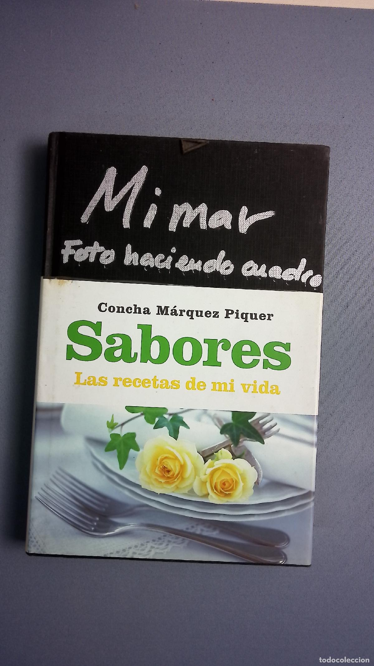 Livres: Sabores las recetas de mi vida