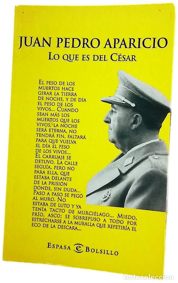 Livres: Lo que es del C&eacute;sar - Aparicio, Juan Pedro
