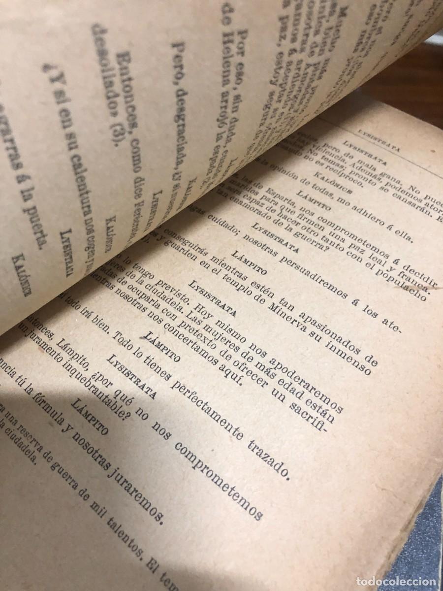 Libros: Comedias (Tomo Primero) Arist&oacute;fanes - Foto 4