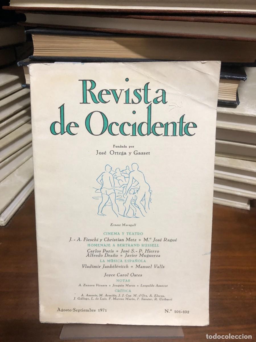 Livros em segunda m&atilde;o: Revista de Occidente (N.&ordm; 101-102)