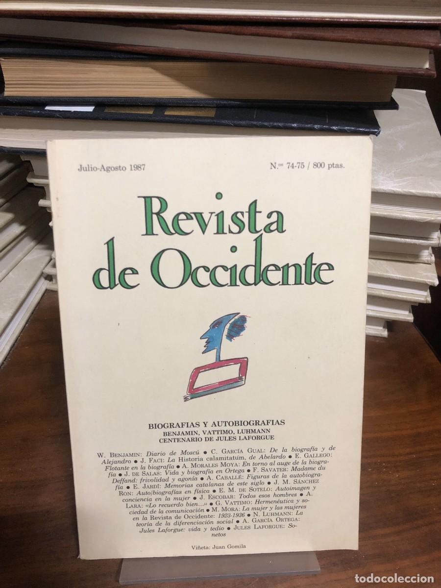 Libros: Revista de Occidente (N.&ordm; 74-75)