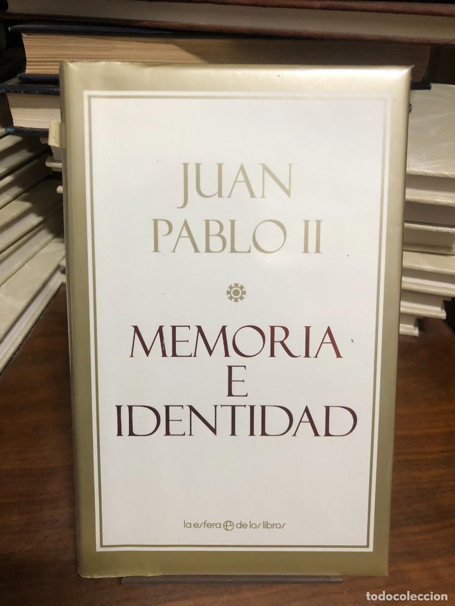 Libros: Memoria e identidad Juan Pablo II (La Esfera de los Libros)