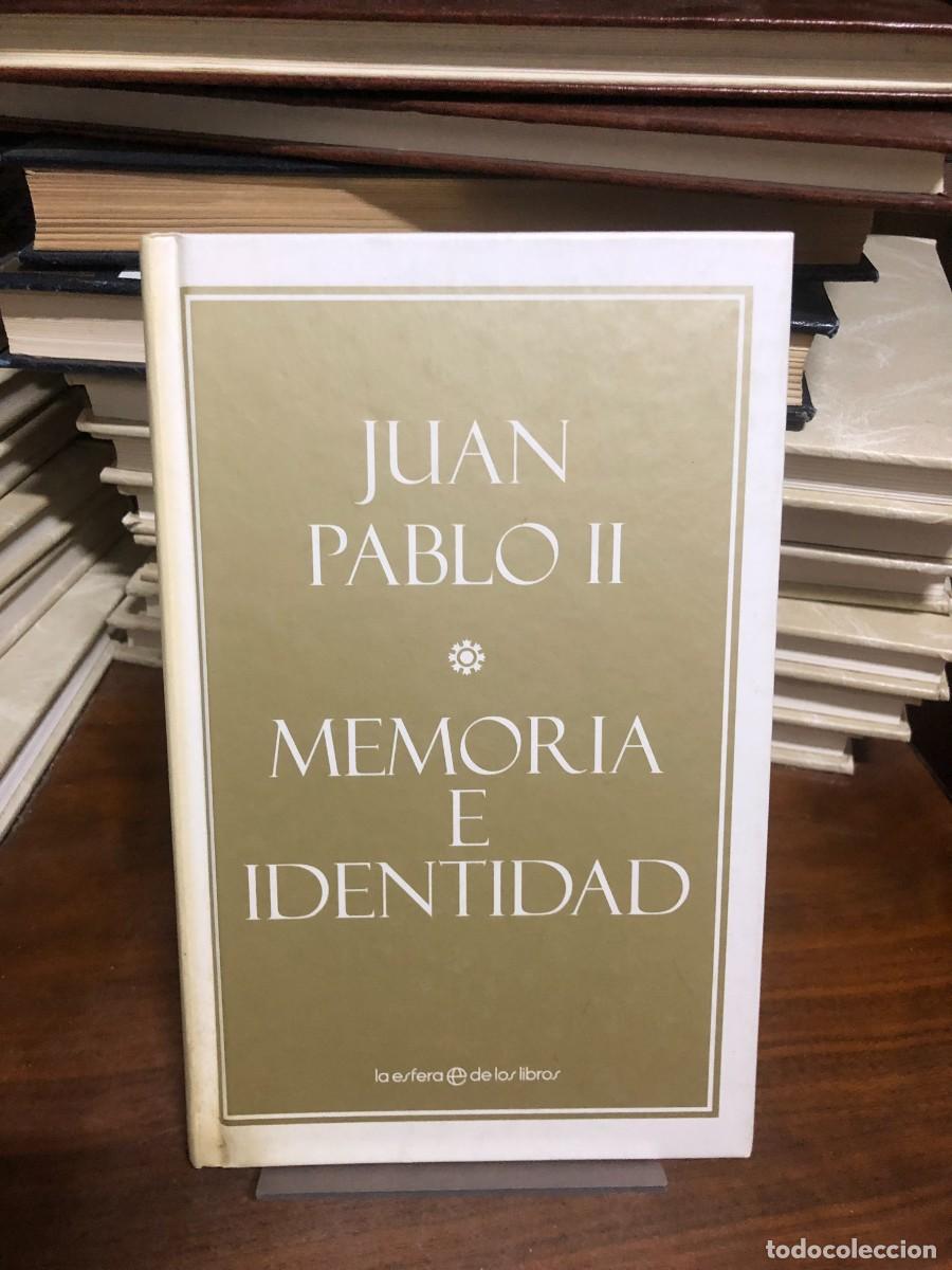 Libros: Memoria e identidad Juan Pablo II (La Esfera de los Libros)