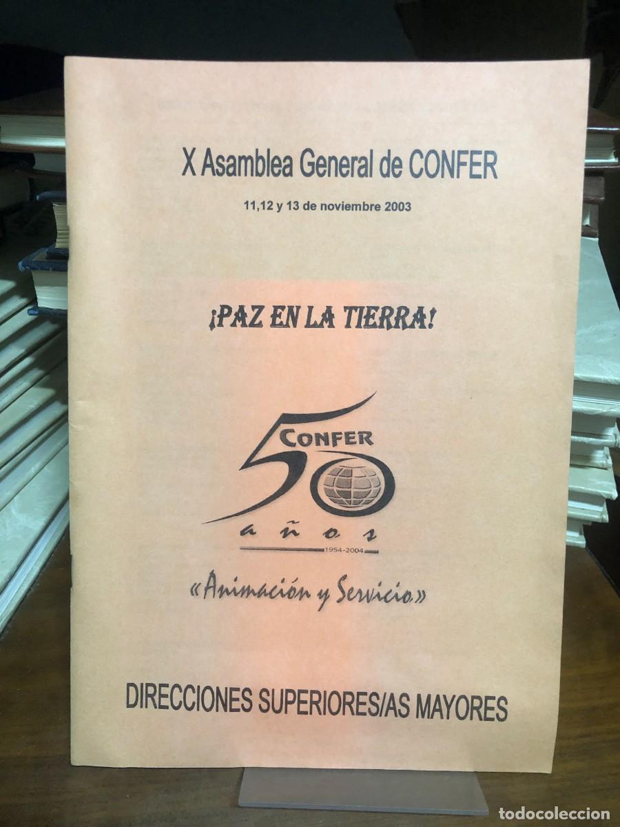 Libros: X Asamblea General de CONFER (2003) CONFER