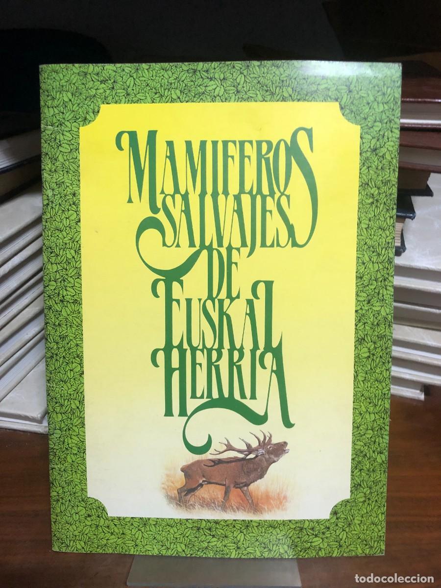 Libros: Mam&iacute;feros salvajes de Euskal Herria