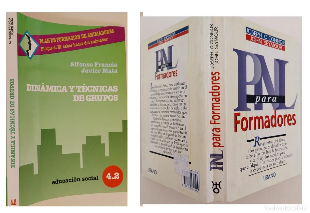 books: DINAMICA DE GRUPOS + PNL PARA FORMADORES - 2 LIBROS POR 12&euro;