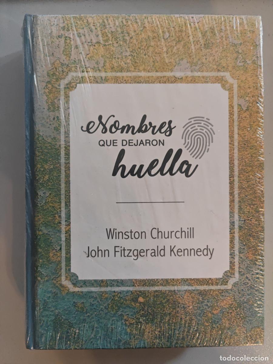 Libros: Nombres que dejaron huella - Winston Churchill y John Fitzgerald Kennedy. - TDK911