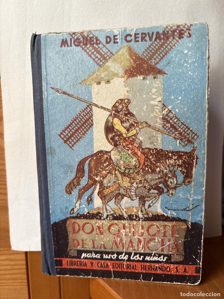 Libros: EL INGENIOSO HIDALGO DON QUIJOTE DE LA MANCHA COMPENDIADO PARA USO DE LOS NI&Ntilde;OS - MIGUEL DE CERVANT