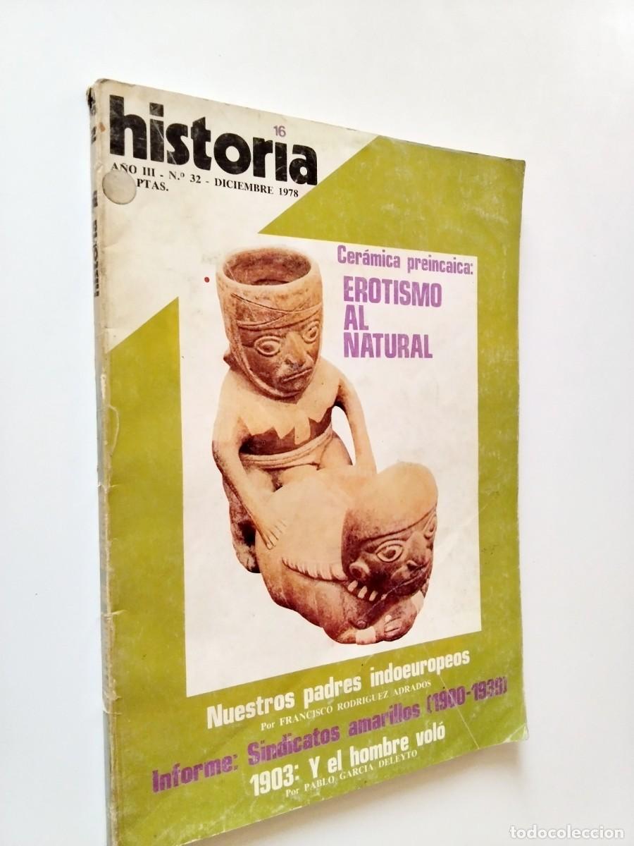 Libros: VV. AA. - Cer&aacute;mica preincaica: erotismo al natural. Nuestros padres indoeuropeos... (Historia 16, A&ntilde;
