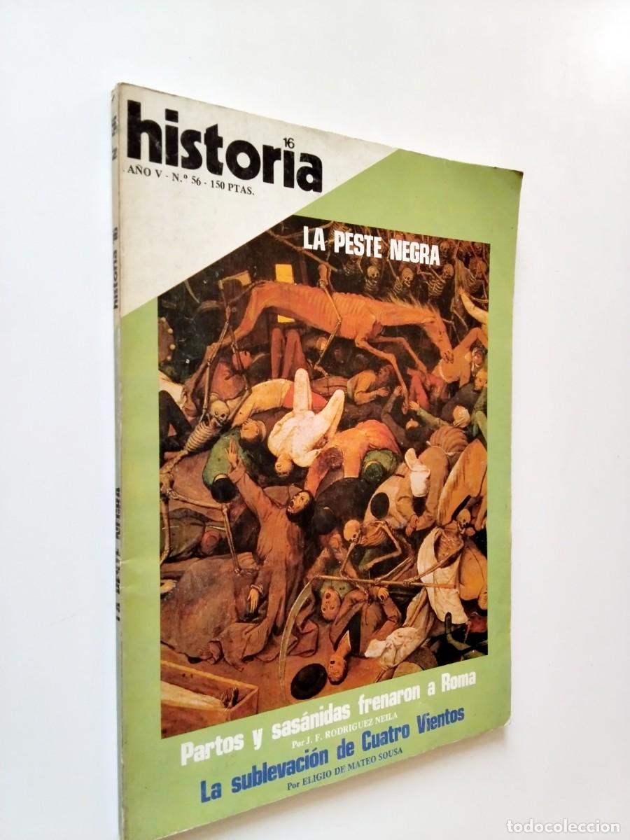 Libros: VV. AA. - La peste negra. Partos y sas&aacute;nidas frenaron a Roma... (Historia 16, A&ntilde;o V, n&ordm; 56)