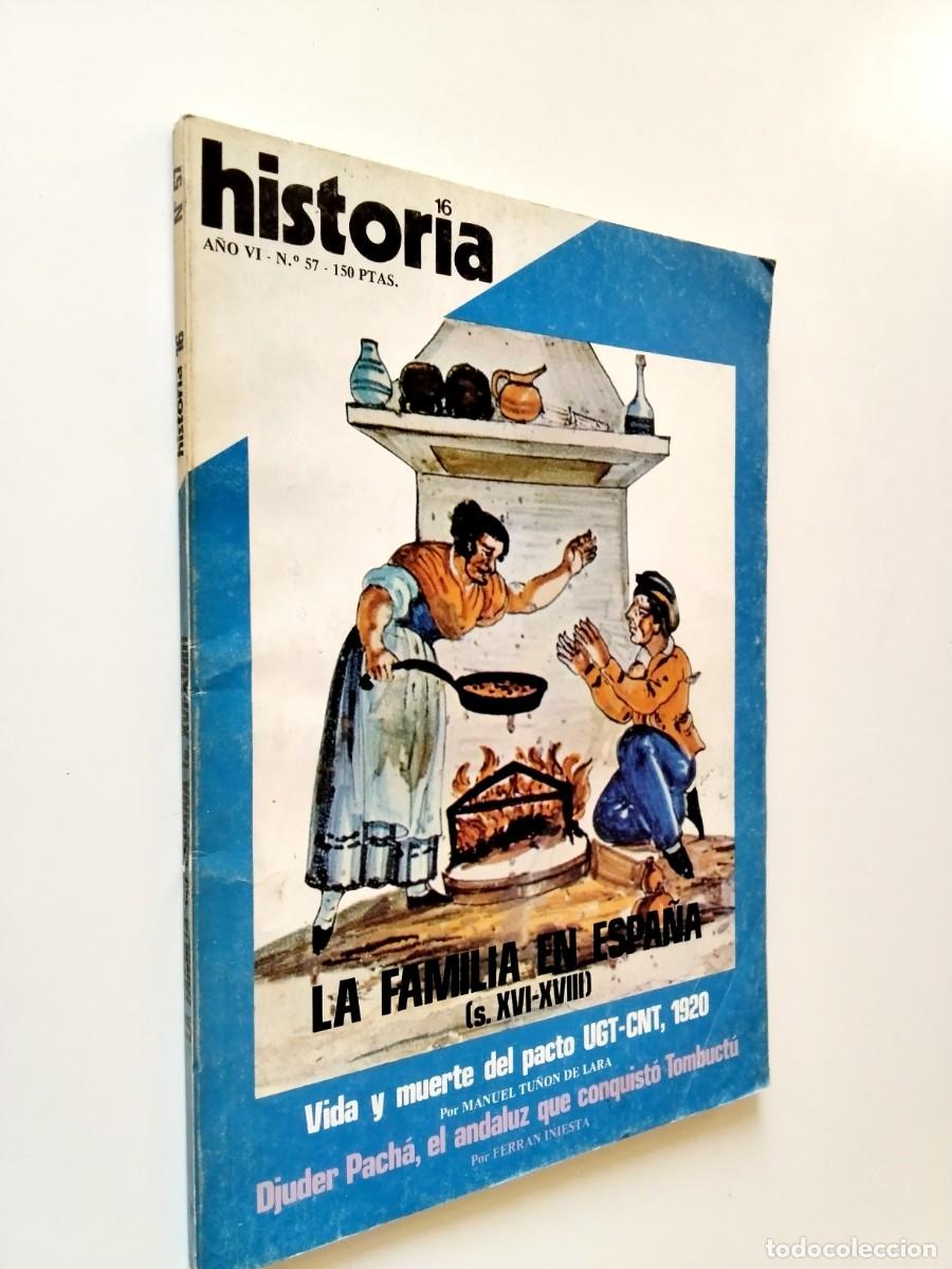 Libros: VV. AA. - La familia en Espa&ntilde;a (s. XVI-XVIII). Vida y muerte del pacto UGT-CNT, 1920... (Historia 16