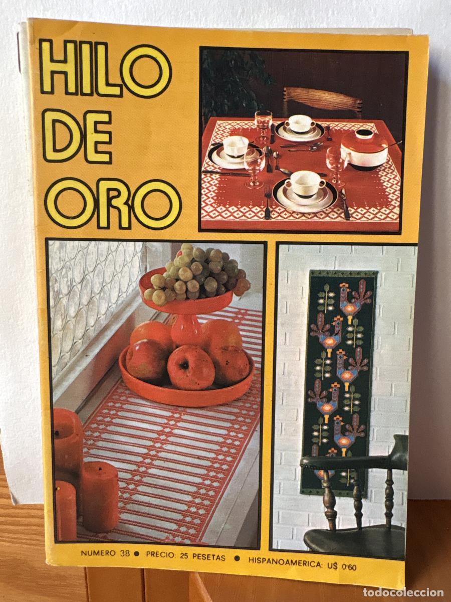 Libros: HILO DE ORO. LABORES PARA LA CASA Y LA FAMILIA. N&ordm;38 - TDK764