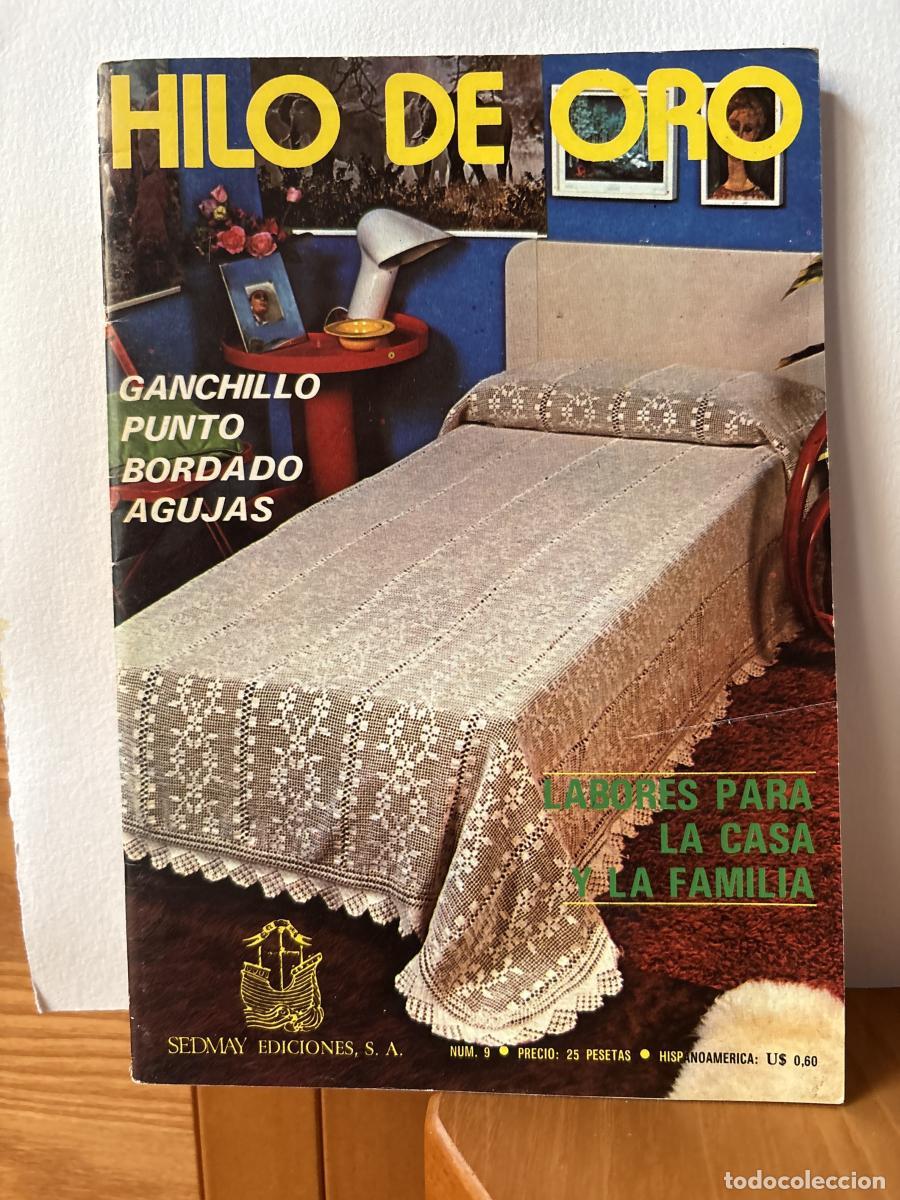 Libros: HILO DE ORO. LABORES PARA LA CASA Y LA FAMILIA. N&ordm;9 - TDK764