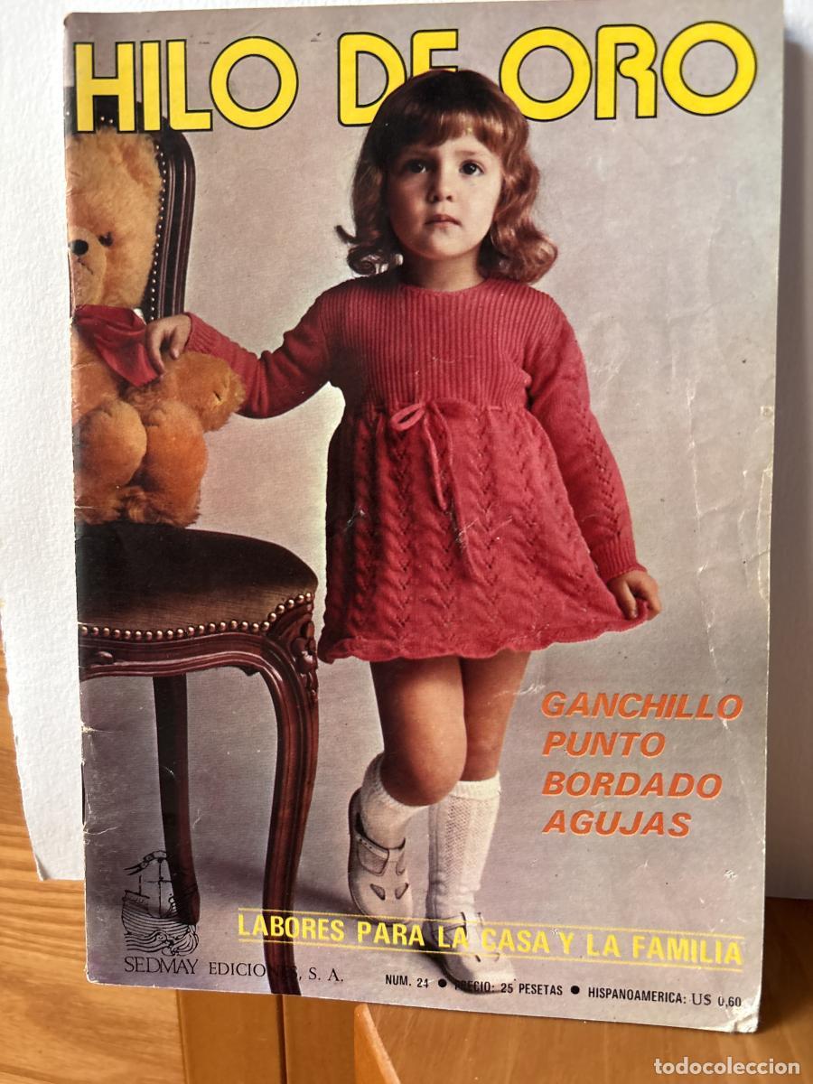 Libros: HILO DE ORO. LABORES PARA LA CASA Y LA FAMILIA. N&ordm;24 - TDK764