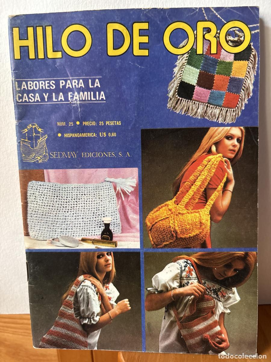 Libros: HILO DE ORO. LABORES PARA LA CASA Y LA FAMILIA. N&ordm;24 - TDK764