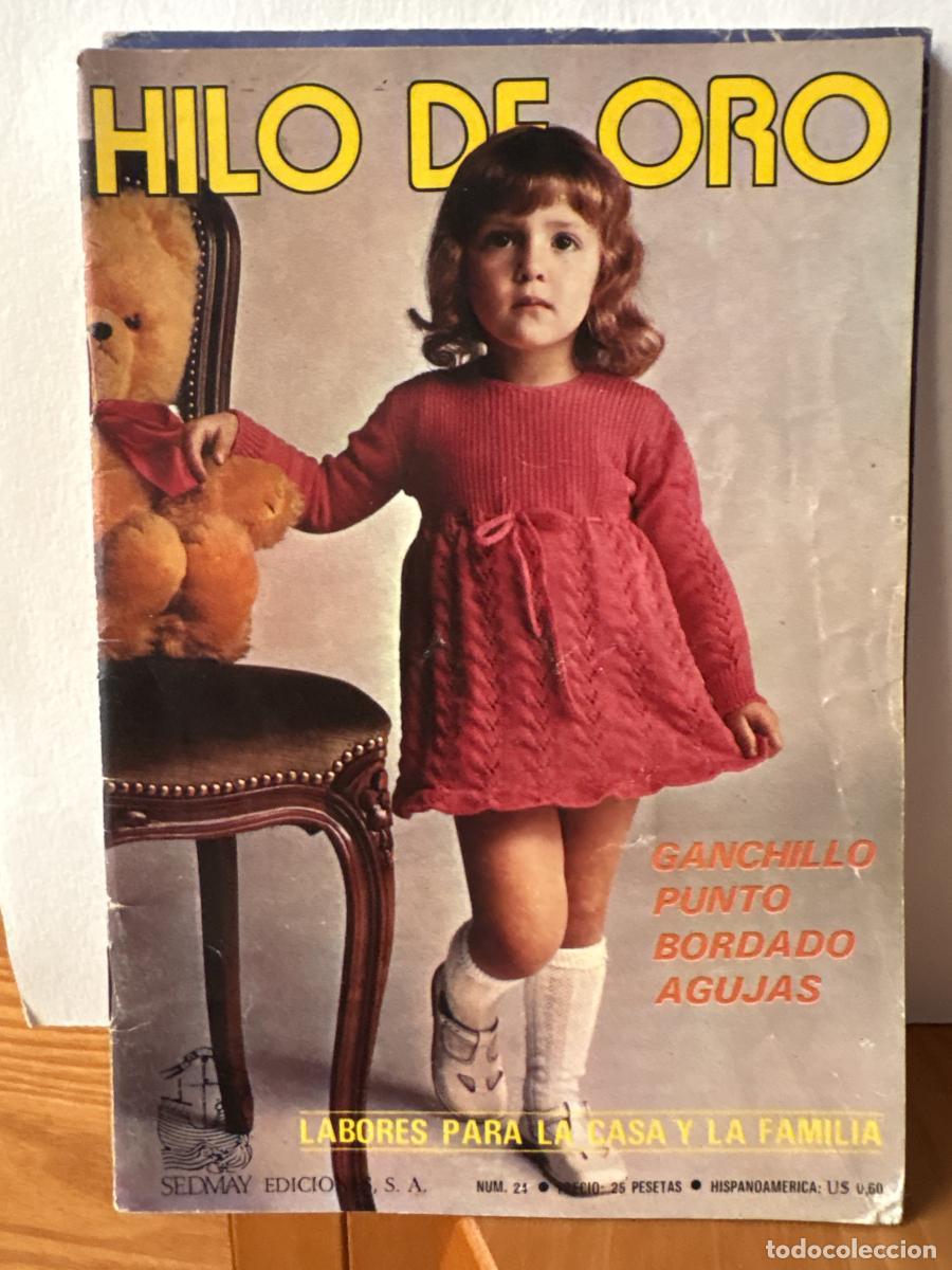 Libros: HILO DE ORO. LABORES PARA LA CASA Y LA FAMILIA. N&ordm;23 - TDK764