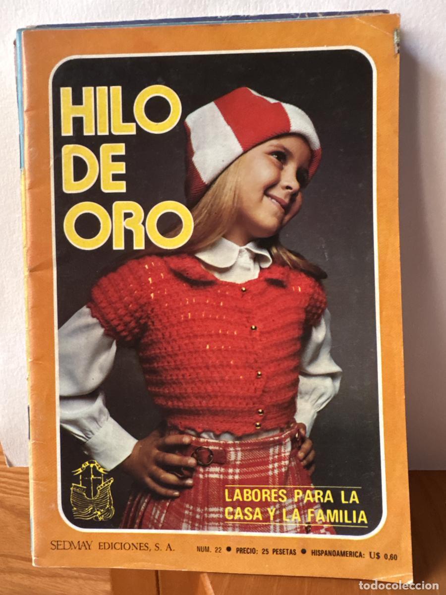 Libros: HILO DE ORO. LABORES PARA LA CASA Y LA FAMILIA. N&ordm;22 - TDK764