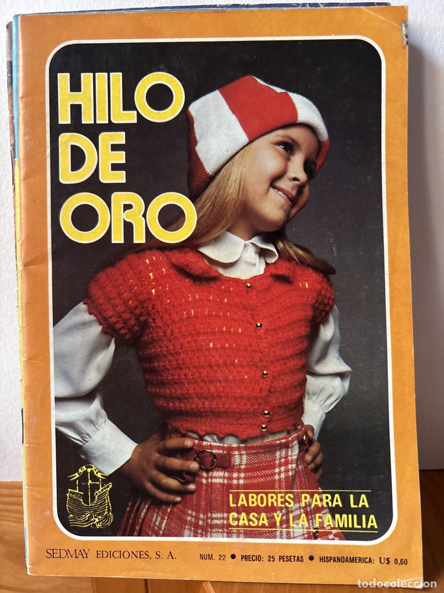 Libros: HILO DE ORO. LABORES PARA LA CASA Y LA FAMILIA. N&ordm;21 - TDK764