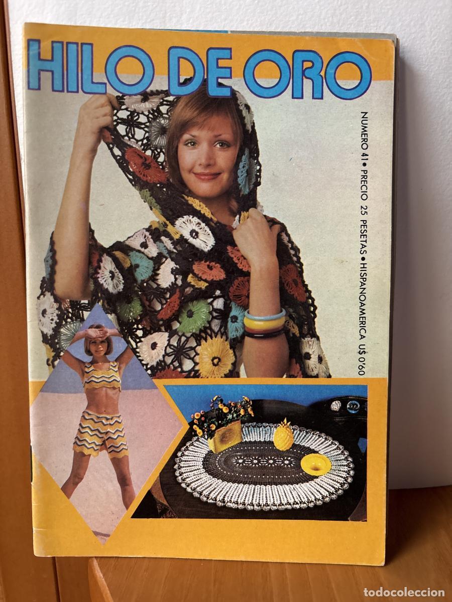 Libros: HILO DE ORO. LABORES PARA LA CASA Y LA FAMILIA. N&ordm; 41 - TDK764
