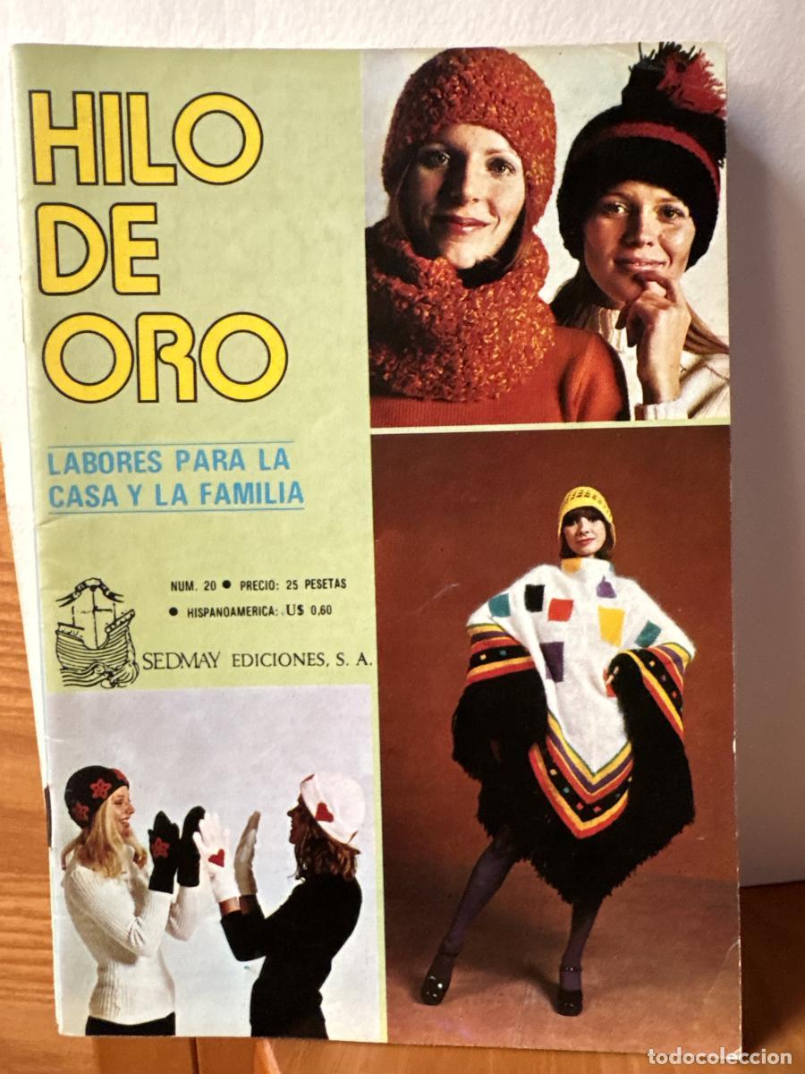 Libros: HILO DE ORO. LABORES PARA LA CASA Y LA FAMILIA. N&ordm;20 - TDK764