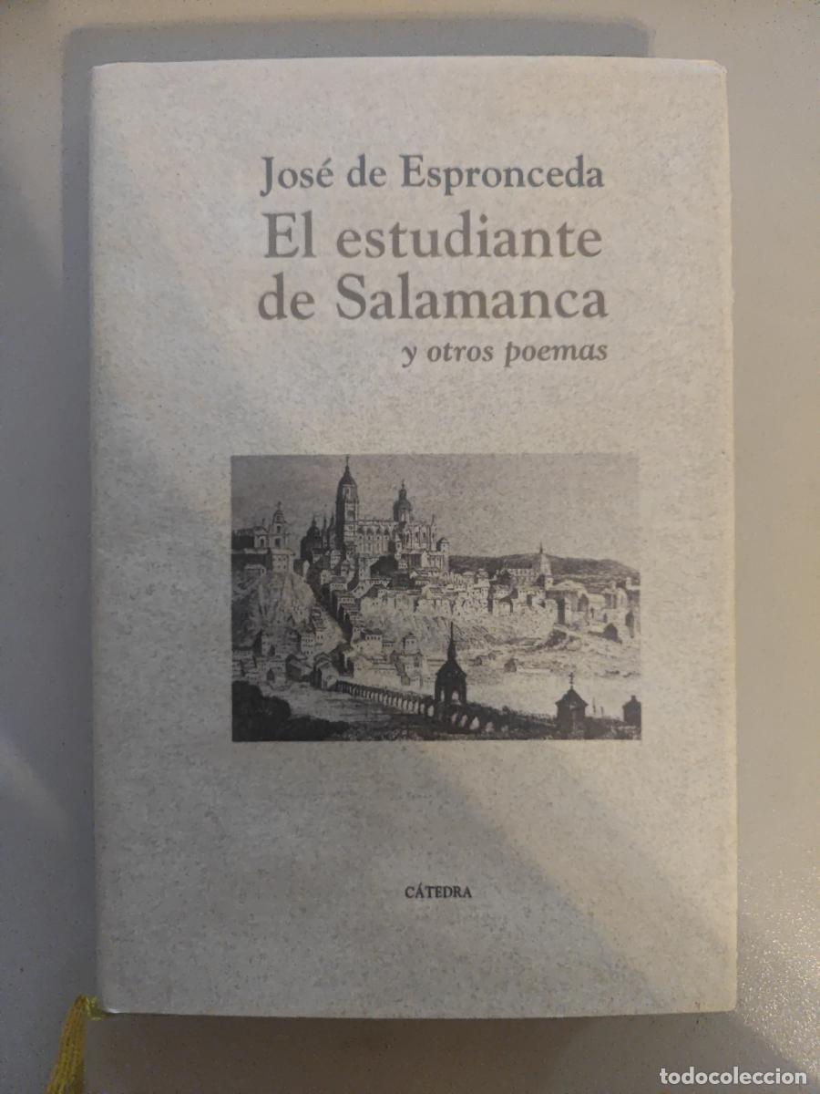 Libros: El estudiante de Salamanca y otros poemas. - Jos&eacute; de Espronceda. TDK890