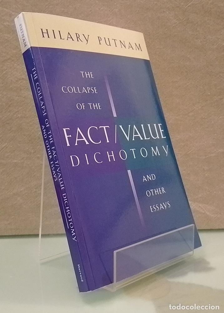Libros: The collapse of the fact / value dichotomy and other essays - Hilary Putnam