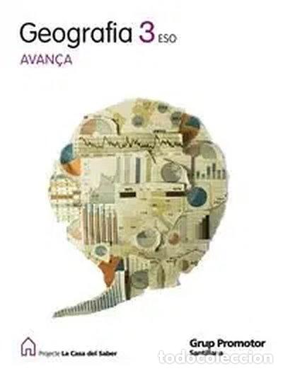 Libros: Geografia 3 ESO Avan&ccedil;a La Casa del Saber- 9788479187811