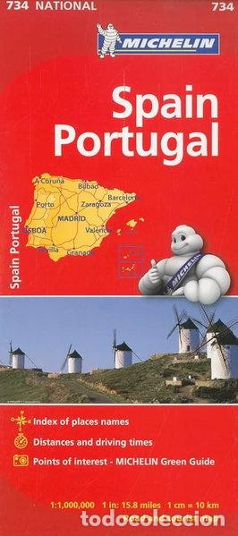 B&uuml;cher: Espa&ntilde;a Portugal 2004 Mapa Carreteras N&ordm; 734- 9782067104730