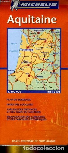 Libros: Carte routi&egrave;re 524 Aquitaine 2007- 9782067105812